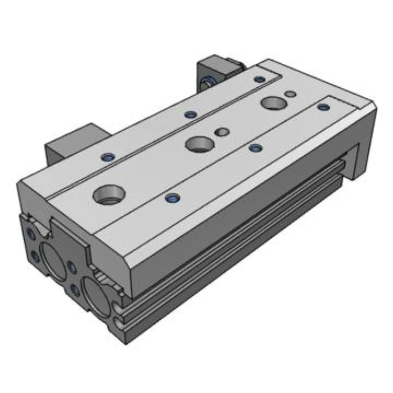 SMC slide cylinder, MXS12L-50AS symmetrical type, front end adjustable stroke