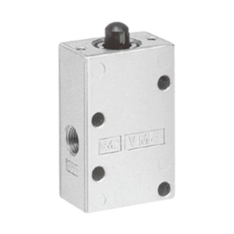 SMC 3-way mechanical control valve, VM430-01-00, mechanical operation.
