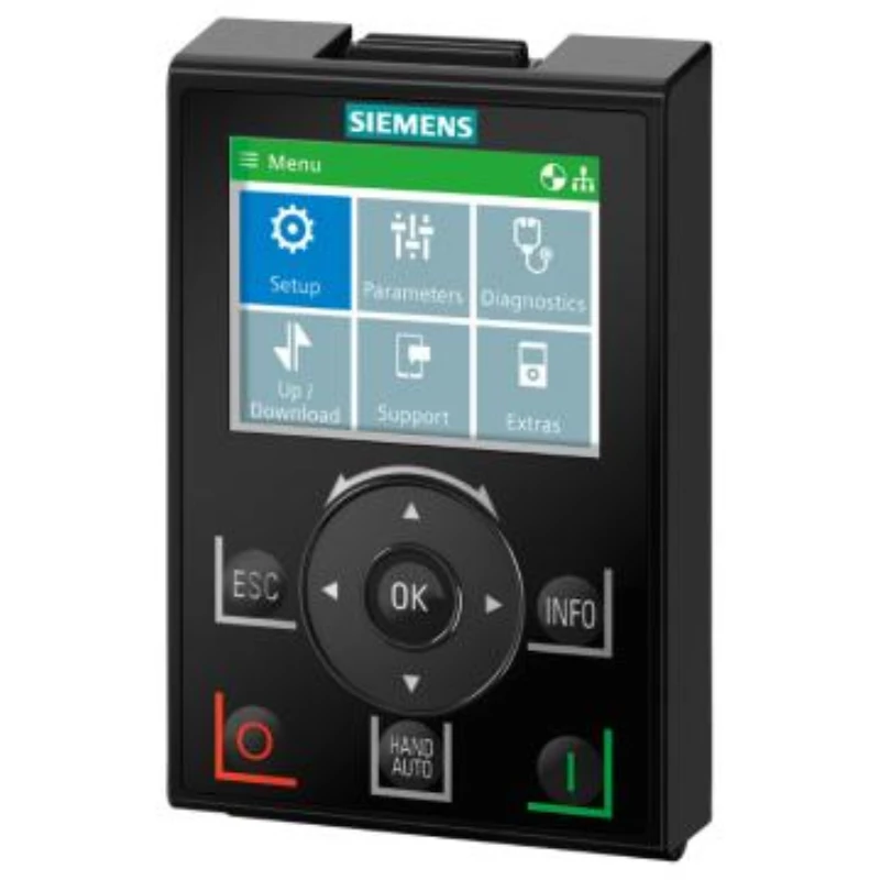 SIEMENS G120XA Smar Control Panel, 6SL3255-0AA00-4JA2 IOP-2 (Integrated Chinese)
