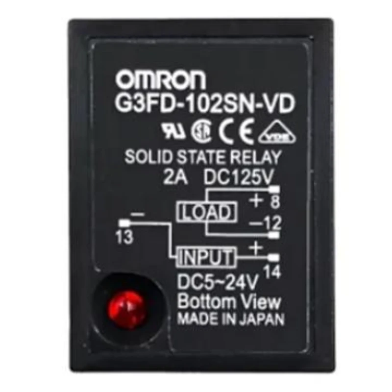 OMRON solid-state relay, G3FD-102SN-VD DC5-24