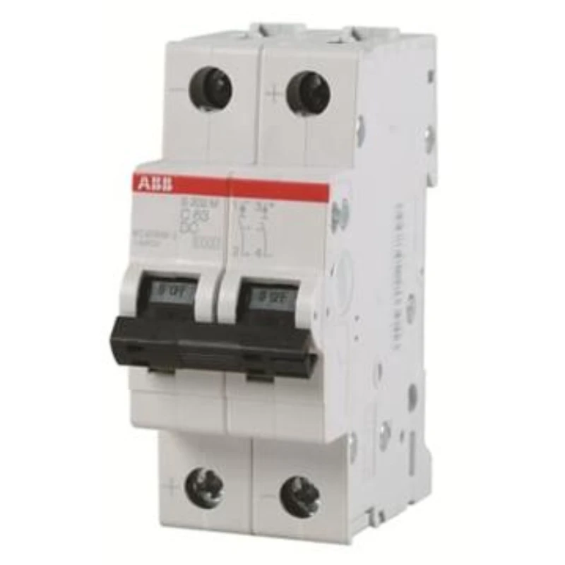 ABB circuit breaker, S202M-C25DC+S2C-H02