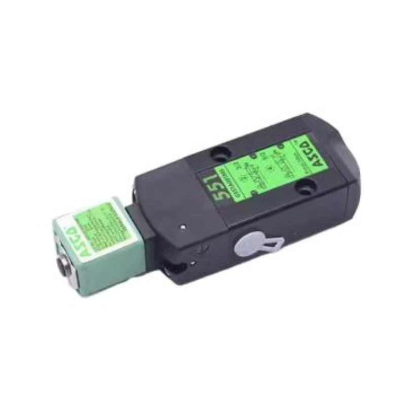 ASCO solenoid valve, SCG551A001MS, DC24V single-coil control.