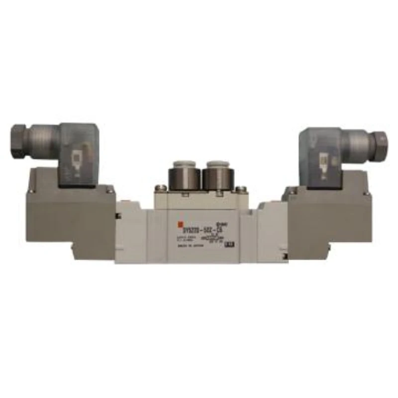 SMC 5-way solenoid valve, SY5320-5DZD-C8, single unit, direc piping.