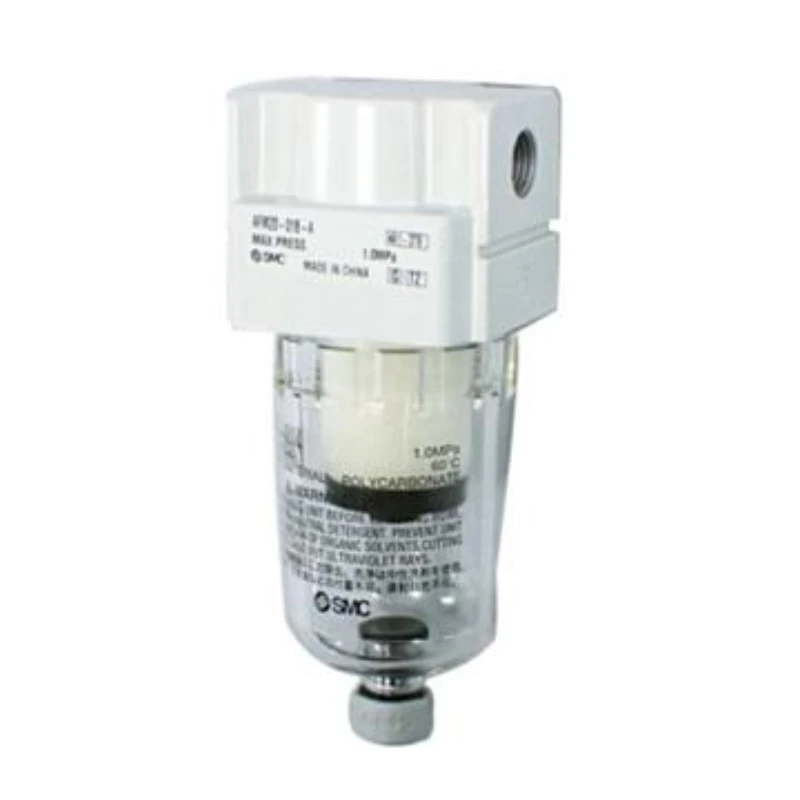SMC oil mis separator, AFM20-F02B-A, 0.3μm, maximum flow rate 200L/min, manual drain, with bracket.