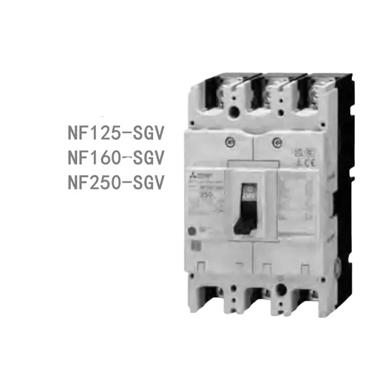 Mitsubishi molded case circuit breakers NF125-SGV NF160-SGV NF250-SGV NF125-LGV NF160-LGV NF250-LGV