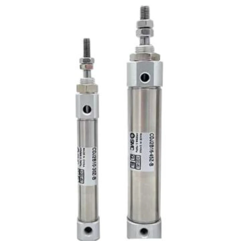 SMC cylinder, CDJ2KB16-45Z-B, non-returning rod, single-rod double-acting.