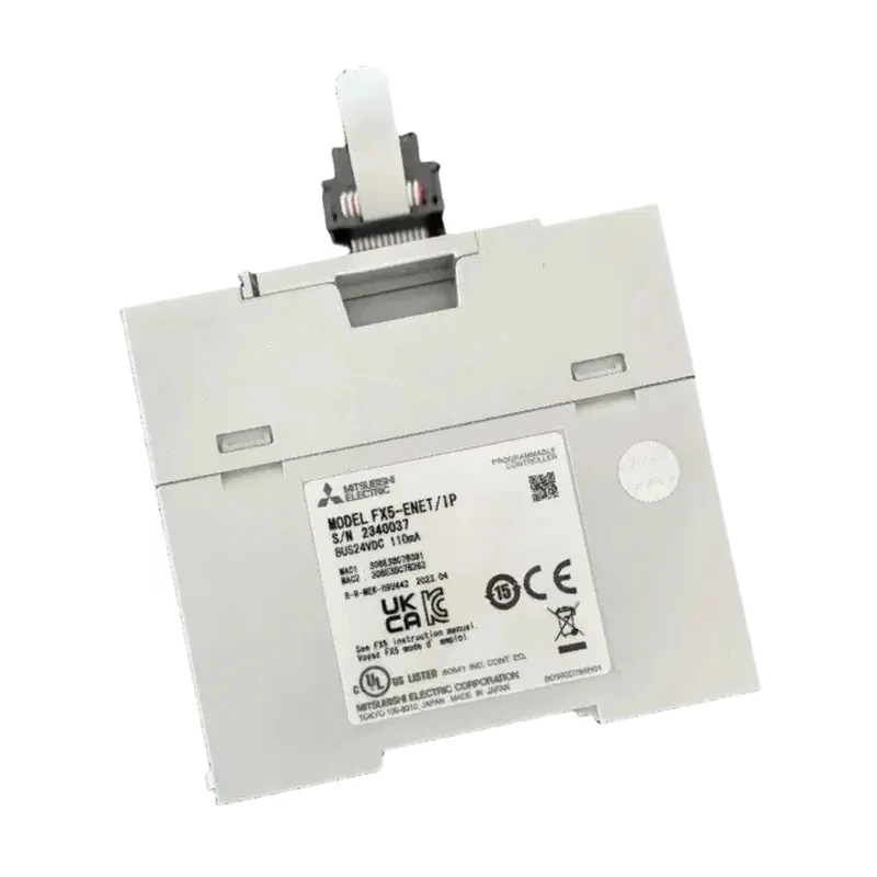FX5-ENET/IP Mitsubishi PLC Ethernet Expansion Module (Original Product from Japan)