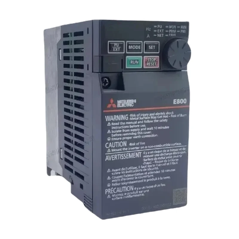 FR-E820-0330-4-60 Mitsubishi inverter, three-phase 220V universal type, 7.5KW, made in Japan.
