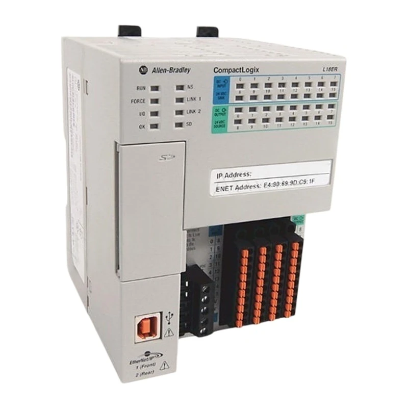 ALLEN BRADLEY-ROCKWELL CompactLogix L18 Controller 1769-L18ER-BB1B 1 unit