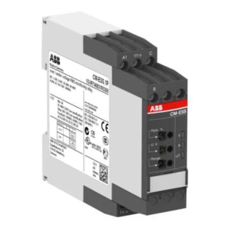 ABB CM Single-Phase Voltage Monitor, CM-ESS.1S, 1c/o, 3-600V, 220-240VAC 10081743