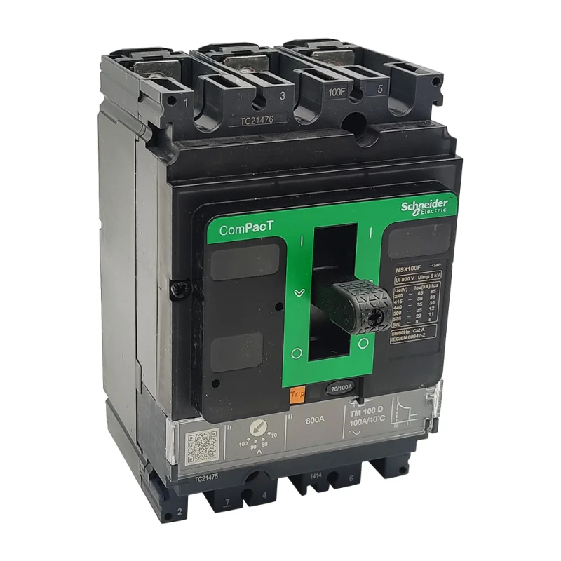 C10F3TM100 Circuit breaker NSX100F 36kA/415VAC 3P