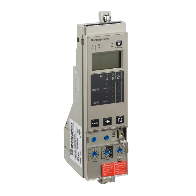 47602 control unit Micrologic 5.0 E selective protections LSI