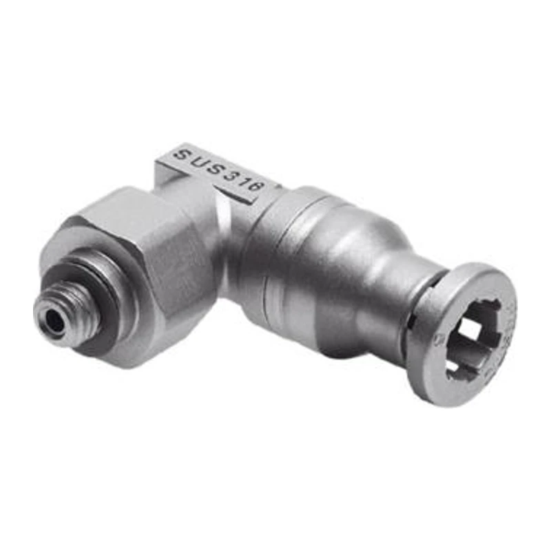 Festo Stainless Steel Straight-Through External Thread Fi ing, CRQSL-M5-4, 162870