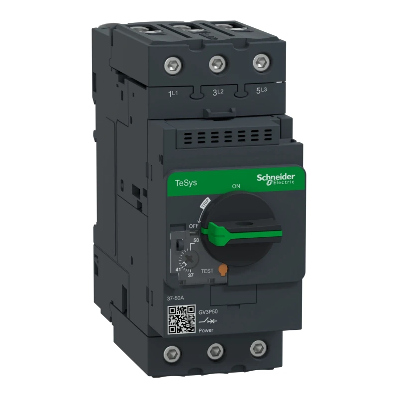 GV3P50 Schneider Motor circui breaker TeSys Deca frame 3P 37-50A