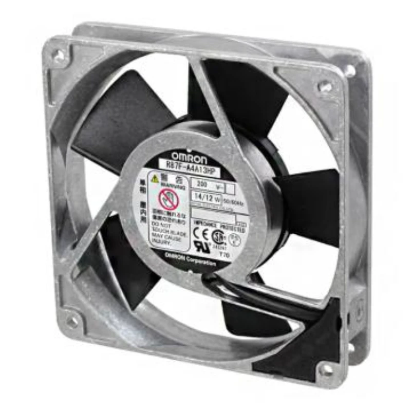 OMRON AC cooling fan, R87F-A4A13HP, terminal block type, 120x120x25mm