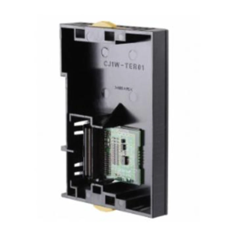 OMRON medium-sized PLC end cap, CJ1W-TER01