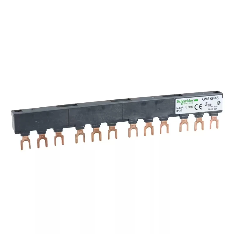 GV2G445 Linergy FT Comb busbar 63A 4 ap-offs 45mm pitch
