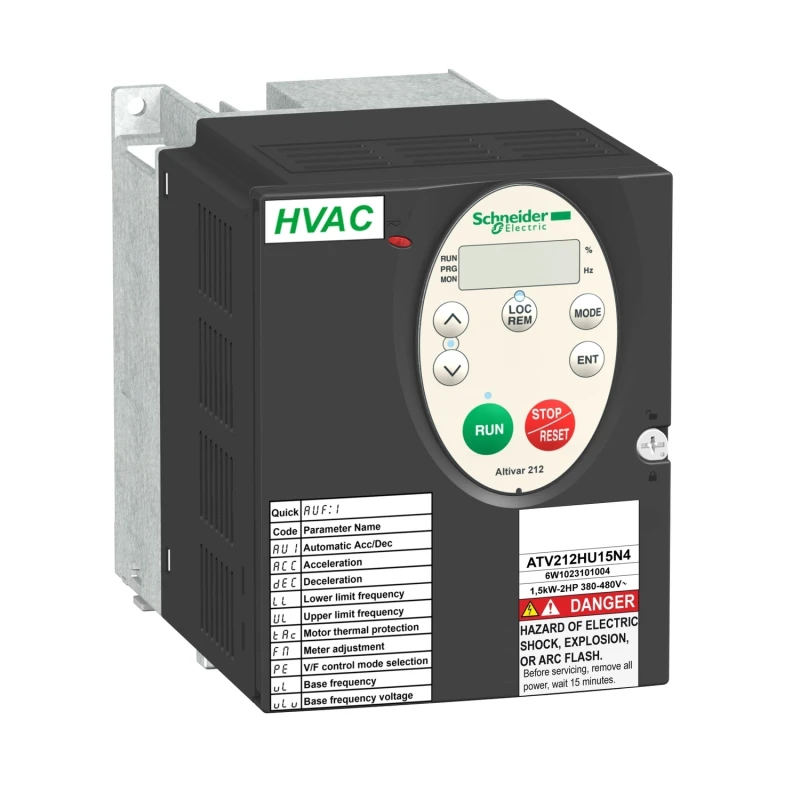 ATV212HU15N4 variable speed drive Altivar 212 1.5kW 2hp 480V 3P
