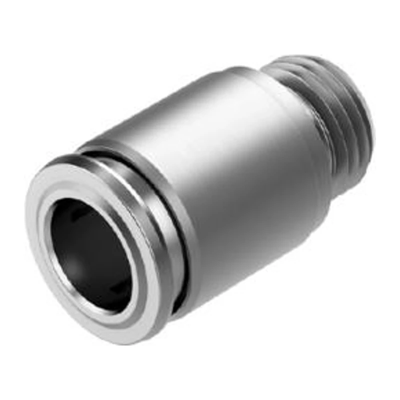 Festo Stainless Steel Threaded Straigh Man, NPQR-DK-G14-Q10, 8085666