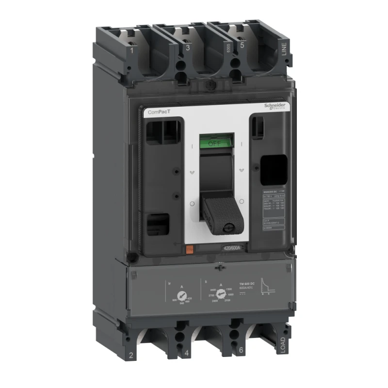 C40S3TM400D Circui breaker NSX400S DC 100kA/750VDC 3P