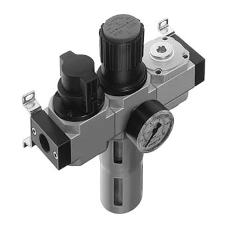 Festo LFR Filtered Reduced Pressure Gas Treatment System, LFR-1/2-D-MIDI-KB, 185727
