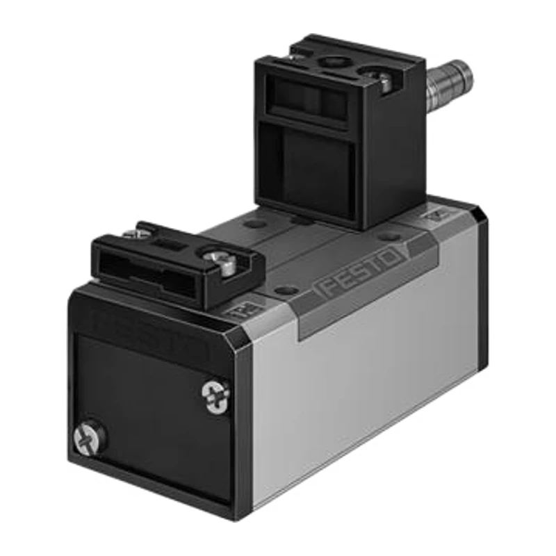 Festo 5-way solenoid valve, MN1H-5/2-D-1-C, 159688, single solenoid control, conforming to ISO5599-1