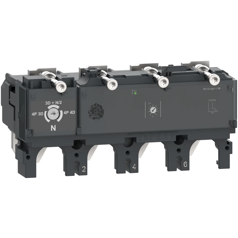 C4041M320 Trip uni MicroLogic 1.3M NSX400/630 4 poles 3D 320A