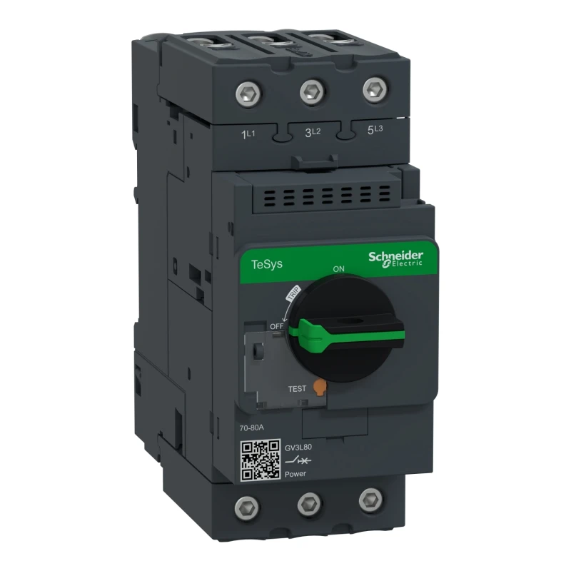GV3L80 Motor circui breaker TeSys Deca frame 3 3P 80A
