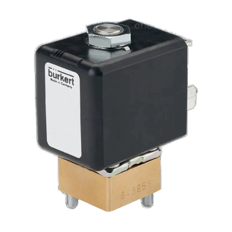 Burkert's new 7011 direct-acting solenoid valve is a piston valve.