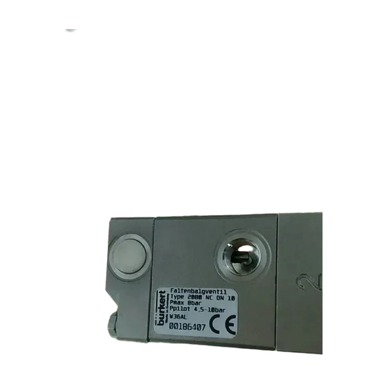 Burkert control valve, bellows valve, model 2080, 186407