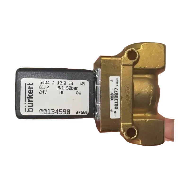 Burkert solenoid valves and flow meters (models).