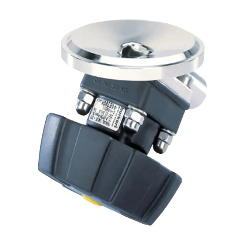 Burkert tank bottom diaphragm valves, models 3235 and 2033.