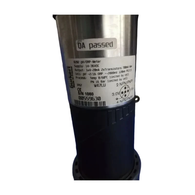 Burkert 8202 Integrated PH/ORP Transmitter (Germany)