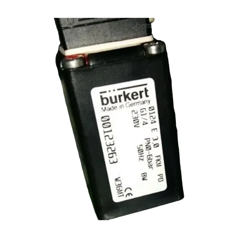 Burkert valve agent Burkert 0124 solenoid valve 00123263