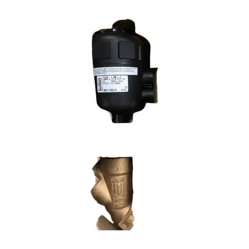 Burkert pneumatic valve distributor, Burkert angle seat valve model 2000 178676