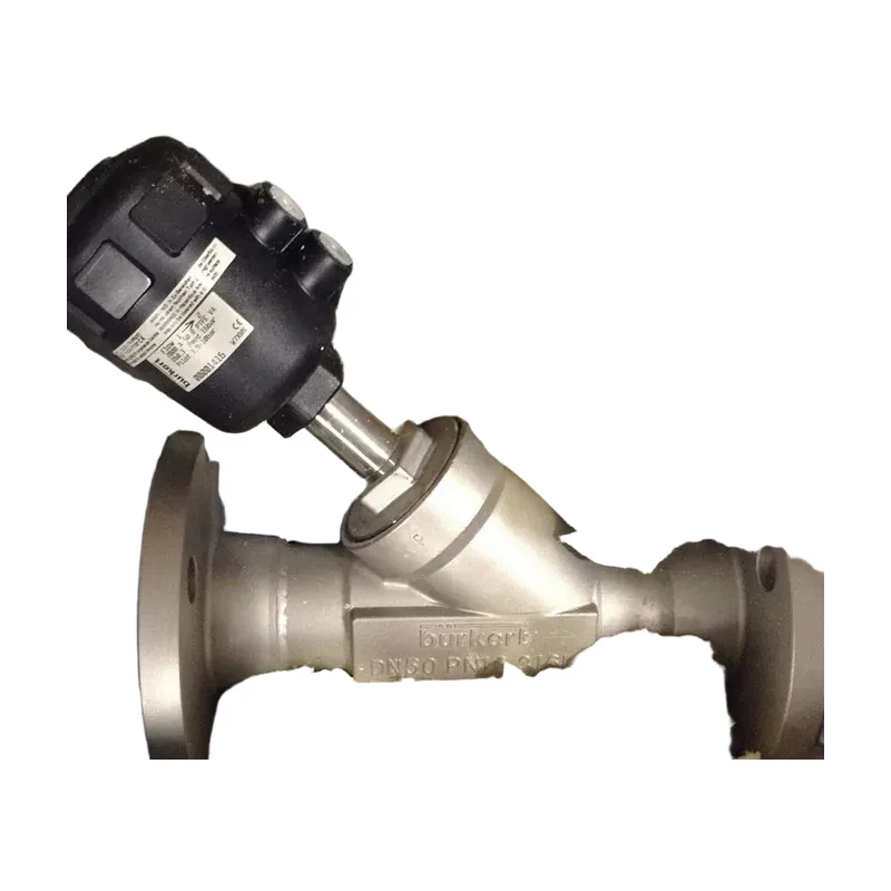 Burkert flange steam control valve DN25 PN16 415885
