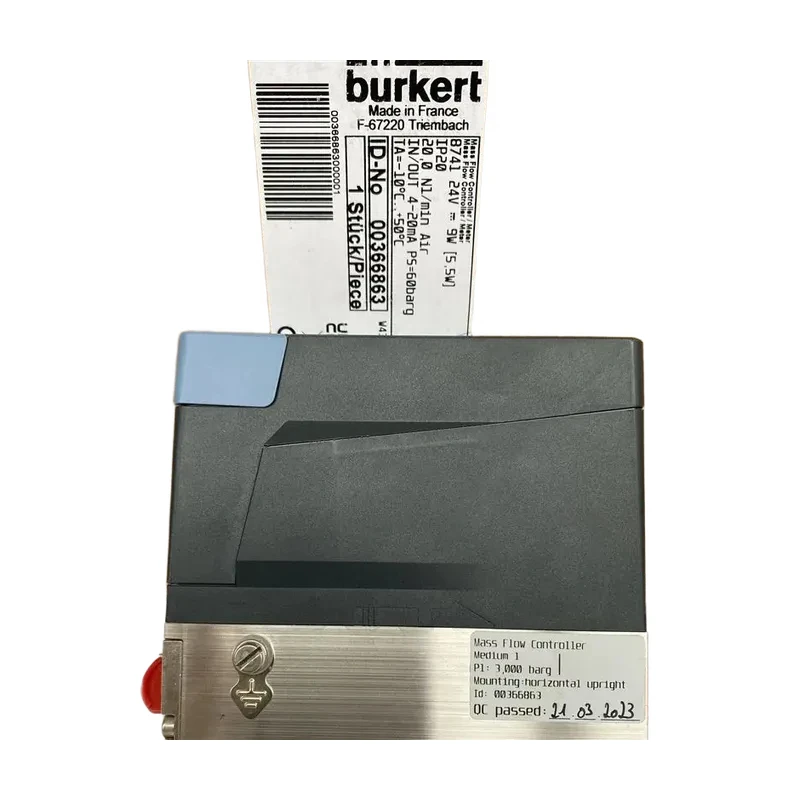 Burkert MFC Gas Mass Flow Controller Model 8741