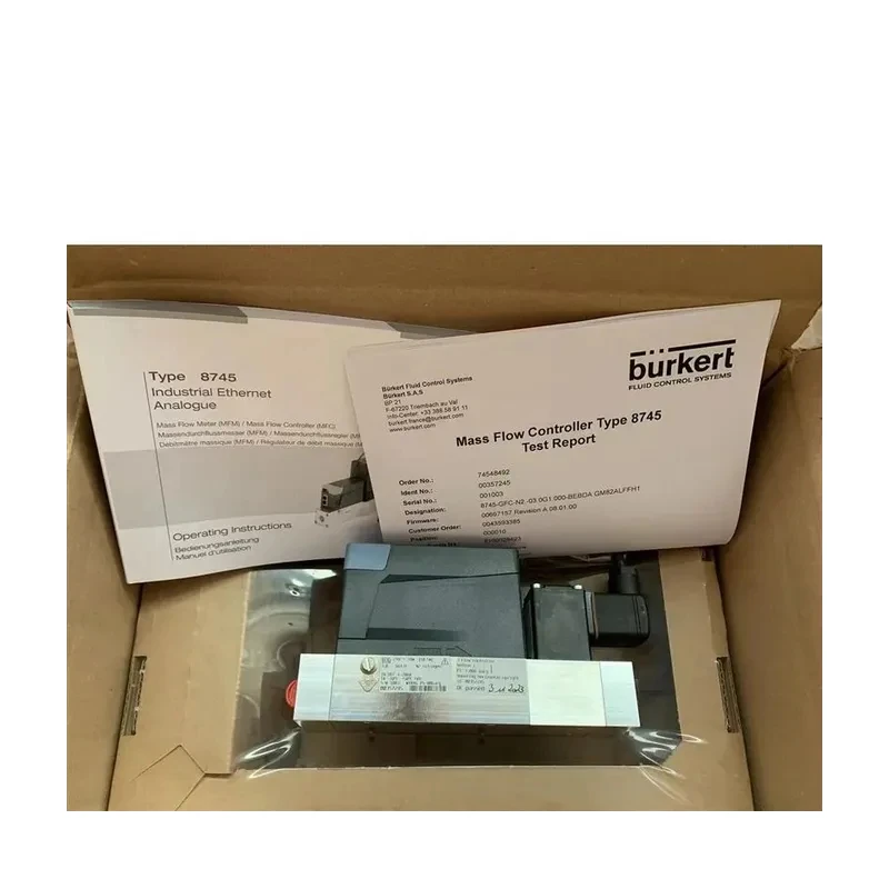 Burkert 8745 Mass Flow Controller MFC 00357245