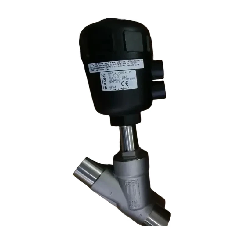 Burkert distributes Burkert angle seat valve 001394 DN25 welded type, .