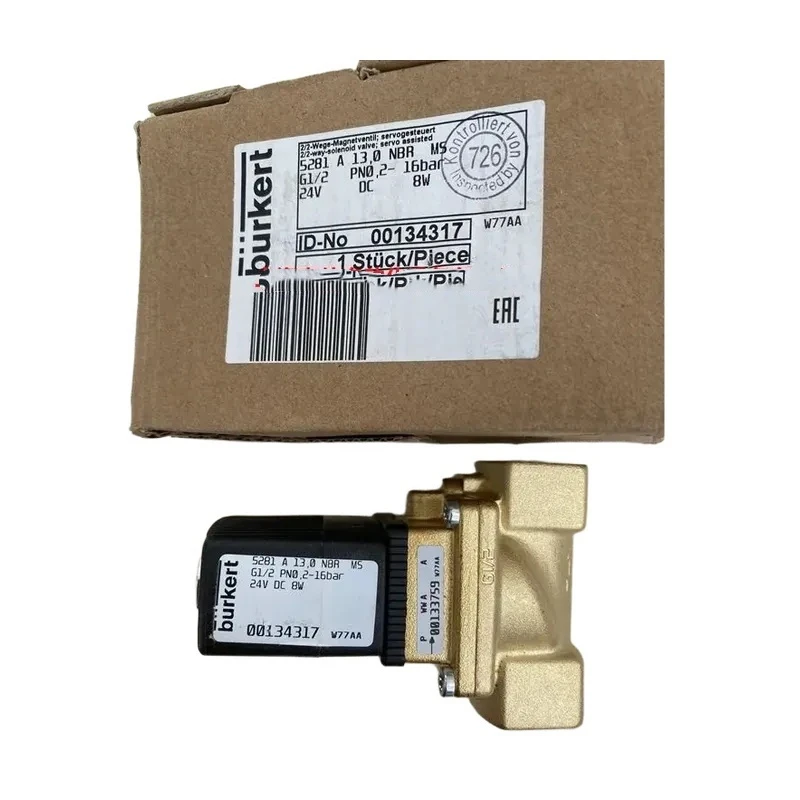 Burkert 5281 Solenoid Valve 134317