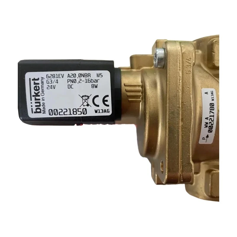 Burkert solenoid valve 6281 model 221850