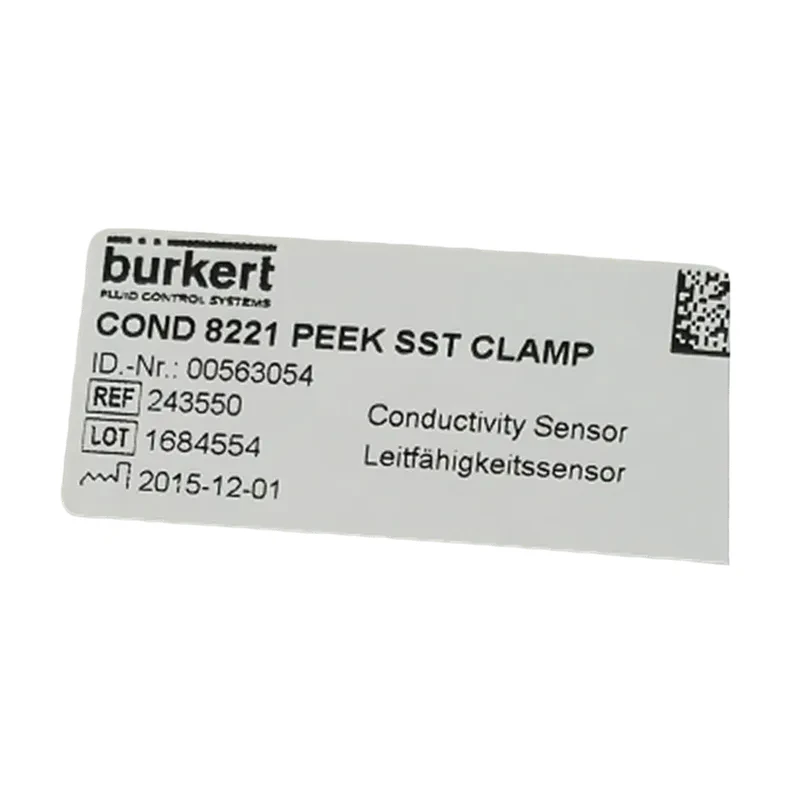 Burkert pH electrode distributor, Burkert conductivity electrode 8221