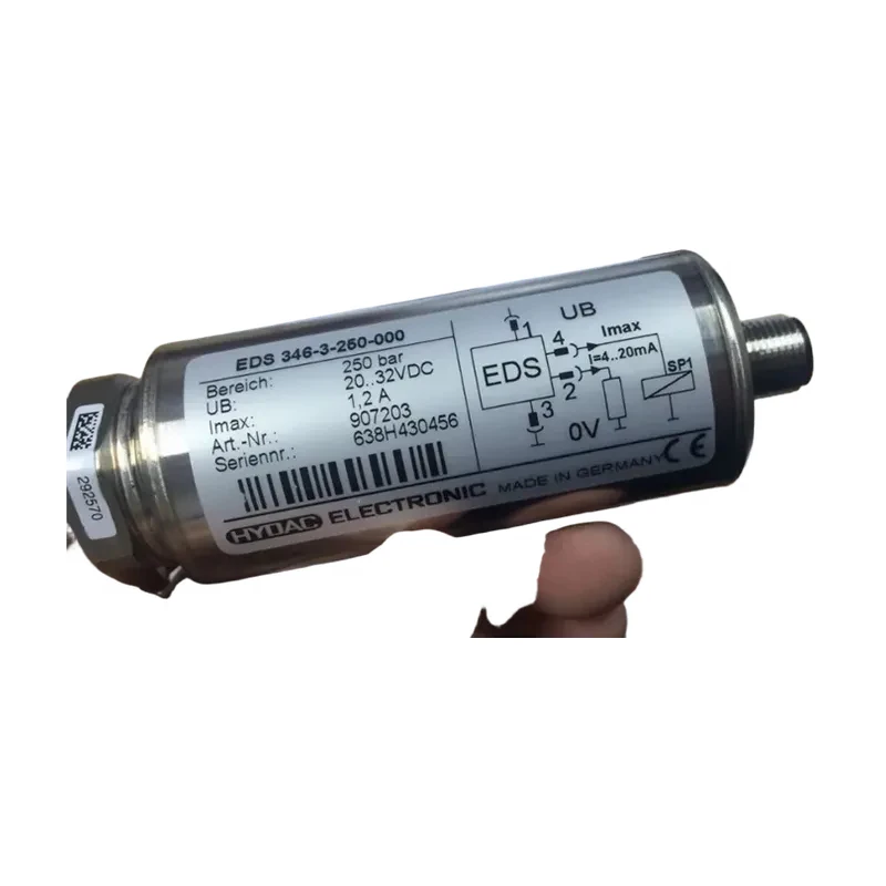 HYDAC pressure relay EDS346-3-250-000 is now available.
