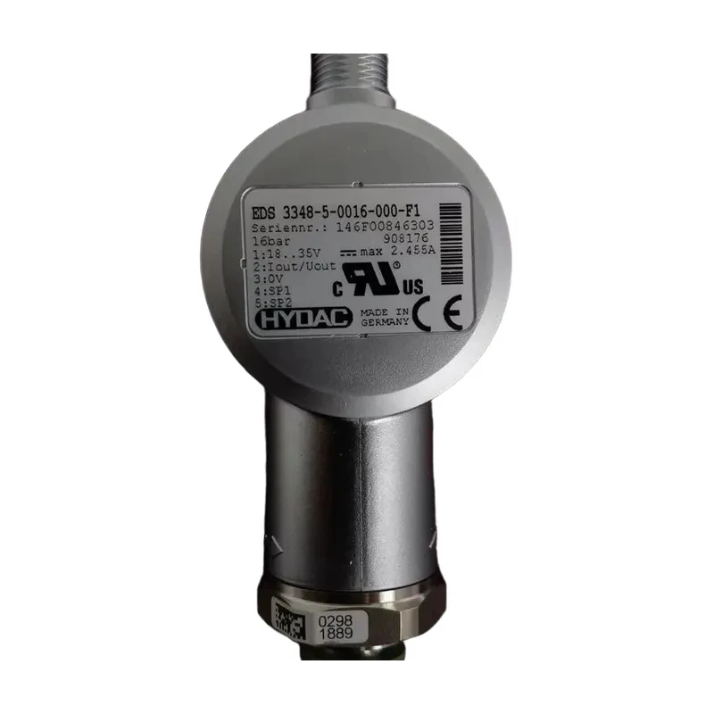 Hydac pressure relay EDS3348-5-0016-000-F1 is now available.