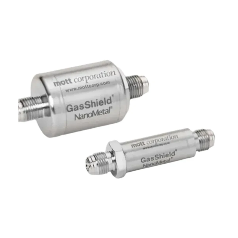 Mott filters from the USA are used for ultra-high purity gas filtration applications.