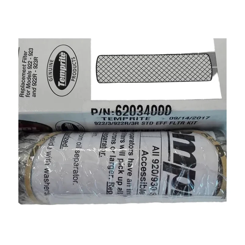 62034000 Temprite filter cartridges