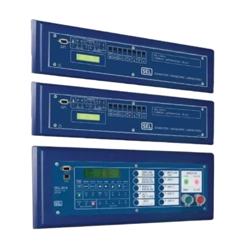 American SEL-387A protection device features a differential current overcurrent relay.
