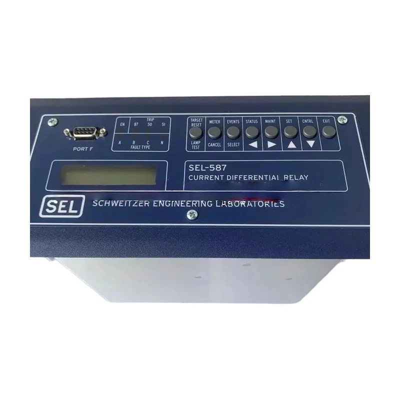 American SEL-587 microprocessor-based protection device differential relay