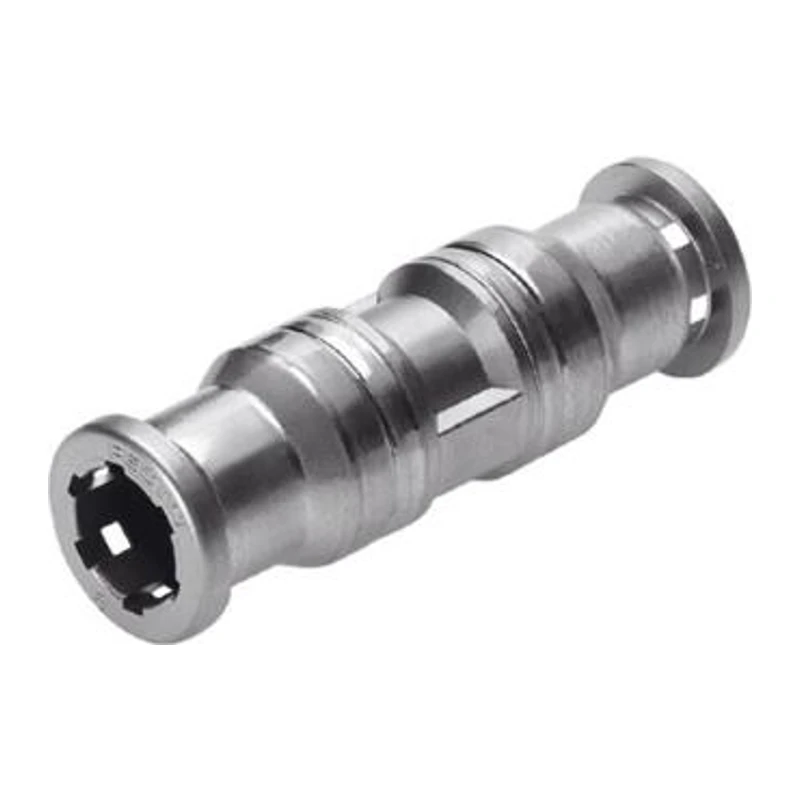 Festo Stainless Steel Equal Diameter Straight-Through Quick Coupling, CRQS-10, 130648