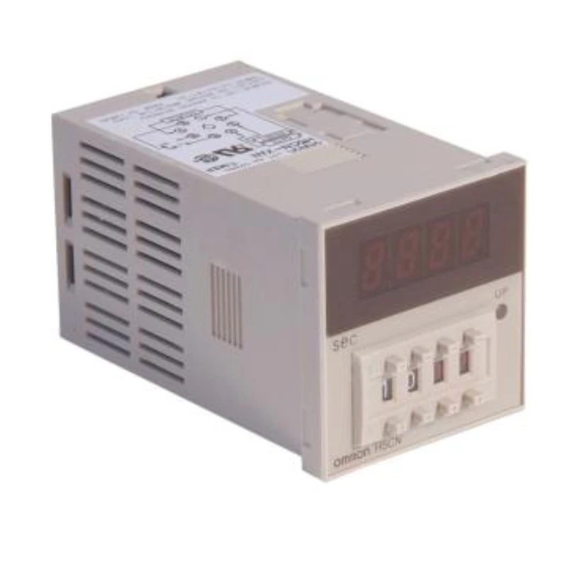 OMRON Digital Display Timer, H5CZ-L8 (Requires purchasing a matching connector depending on the installation method)
